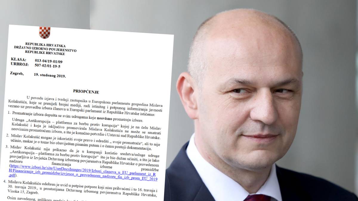 Državno izborno povjerenstvo odgovorilo na Kolakušićeve optužbe